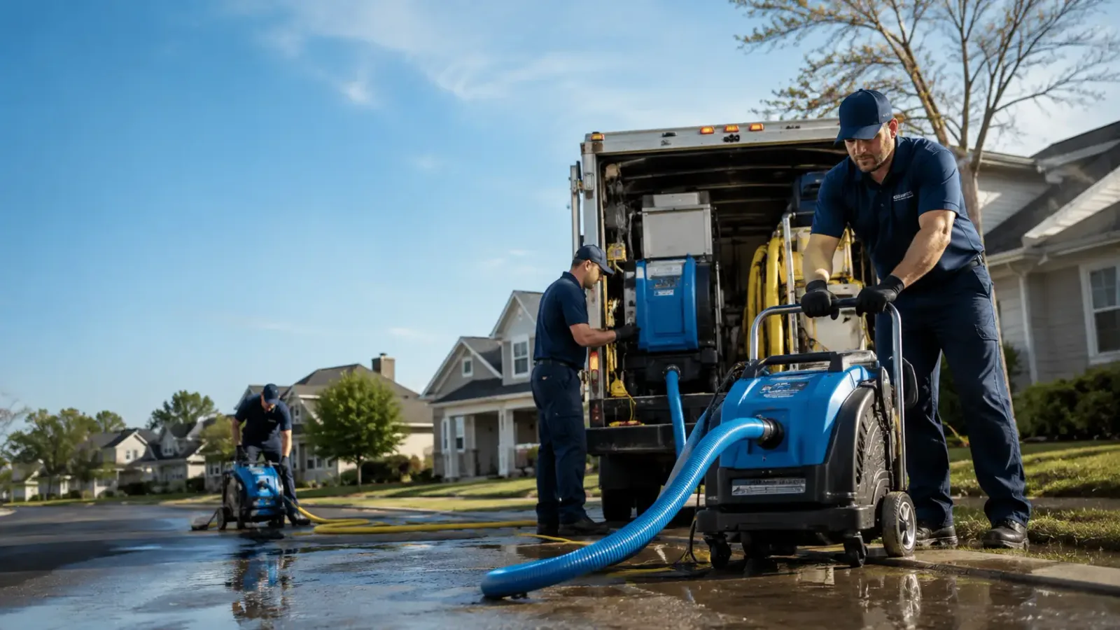 Flood Damage Cleanup in Elizabeth, WV